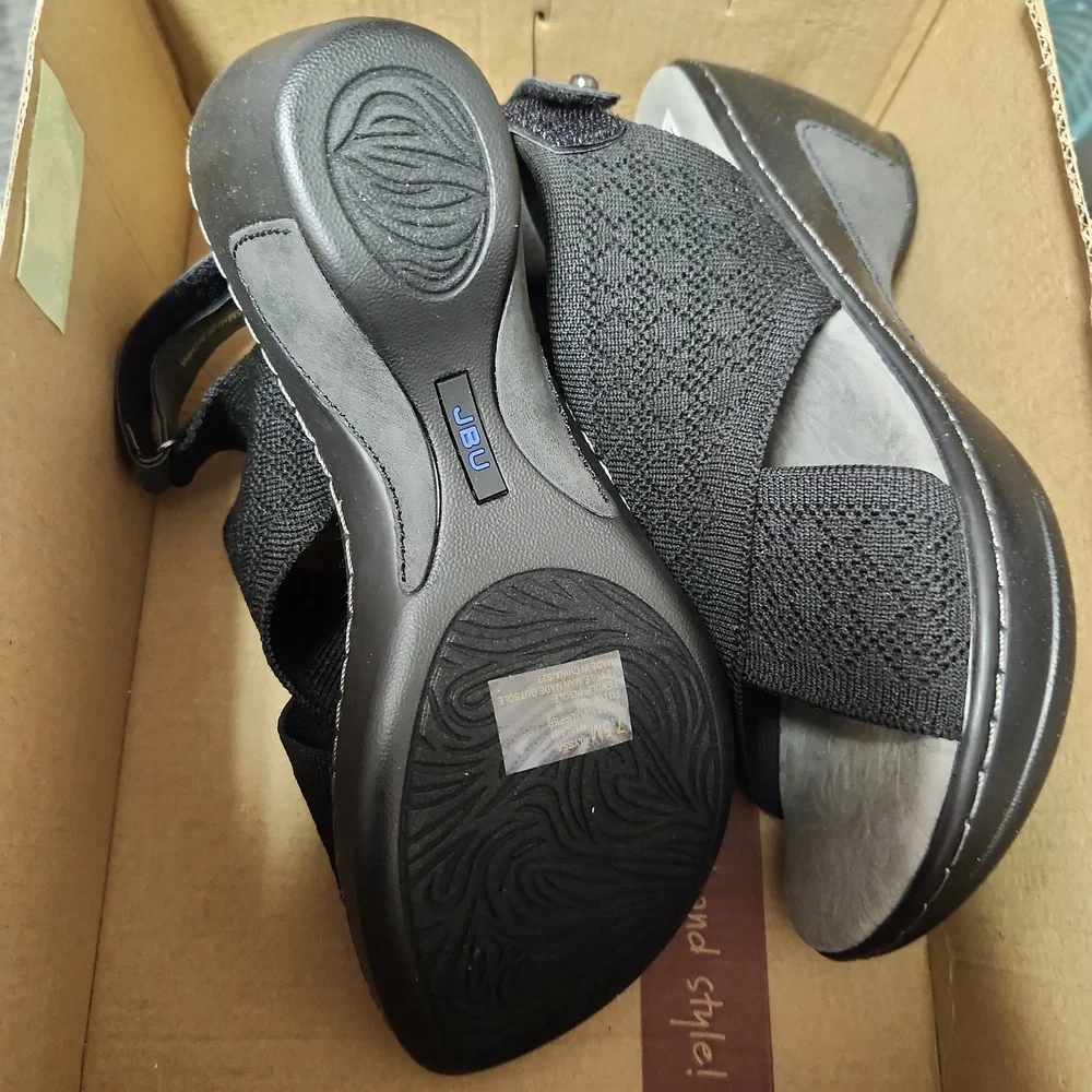 JBU Jambu Alyssa dressy Wedge Heel Sandal scomfortable velcr…_6
